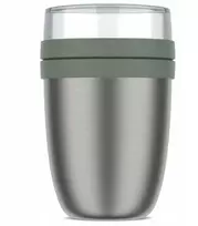 Rosti Mepal Mepal termo pietų dėžutė Ellipse plieninė Nordic Sage 500+200 ml