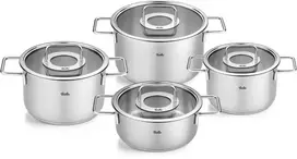Fissler Pure Collection 4 dalių puodų rinkinys (086-115-04-000-0)
