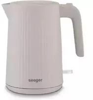 Seeger Elektrinis virdulys Vanduo Virdulys 1,7 l SGR100SB Smėlio spalvos ()
