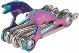 Troika Daugiafunkcis dviračių įrankis Bike Multitool, 18 funkcijų, opalizuojantis (TRBTL15/MC)