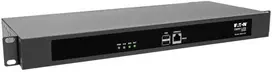 Eaton Tripp Lite serijos 16 prievadų serijinis konsolės serveris, USB prievadai (2) – dvigubas GbE tinklo adapteris, 4Gb flash, stalinis / 1U stovo, TA – 1GbE, RS-232 – 1U (B097-016)