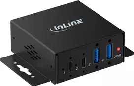 I-TEC InLine® USB 3.2 pramoninis šakotuvas, 4 prievadai, 2x USB-A, 2x USB-C