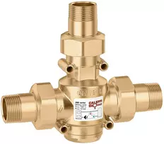 Caleffi Termostatinis apsauginis vožtuvas nuo per žemos grįžtamosios temperatūros DN 25. Jungtys 1GZ. Nustatymas 70°C. (280067)