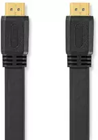 Kabelis Nedis CVGL34100BK20 kabelis HDMI 2 m HDMI Typu A (Standard) Juodas