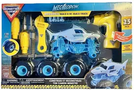 Monster Jam Mechanix 1:18 Build N ReBuild Megalodon TPR