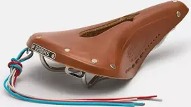 Brooks BROOKS B17 NARROW CARVED balnelis, Honey, plieniniai lankai, svoris 510 g, Leather linija (NAUJAS)