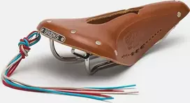 Brooks BROOKS B17 CARVED balnelis, Honey spalvos, plieniniai lankai, svoris 520 g, Leather linija