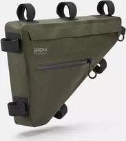 Brooks Krepšys ant rėmo BROOKS SCAPE FULL FRAME BAG, purvo žalia, talpa 5L, tvirtinimas dirželiais, atsparumas vandeniui IPX4 (NAUJAS)