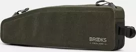 Brooks Rėmo rankinė BROOKS SCAPE LONG TOP TUBE, Mud Žalias, Talpa 1,5L, Tvirtinimas prie dirželių, Atspari vandeniui (NEW)