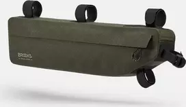 Brooks Krepšys ant rėmo BROOKS SCAPE FRAME BAG LARGE, purvo žalia, talpa 3,5 L, tvirtinimas ant dirželių, vandeniui atsparus (NAUJAS)