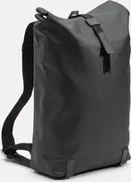 Brooks kuprinė BROOKS PICKWICK COTTON CANVAS, Total Juodas, Talpa 26L, Atspari vandeniui medvilnė (NEW)
