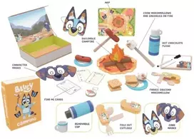 Bluey Vaidmenų knyga Stovyklavimas