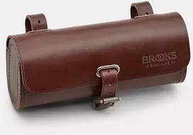 Brooks Balnakrepšio rankinė BROOKS CHALLENGE, Ruda, Talpa 0,5L, Tvirtinimas prie dirželių, Rauginta oda