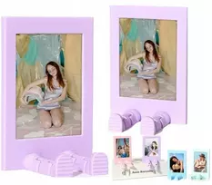 Nuotraukų rėmelis LoveInstant rėmelis stovimas nuotraukoms Instax Mini 99 41 12 11 Evo Liplay Zink 2x3 / Violetinė (SB11406)