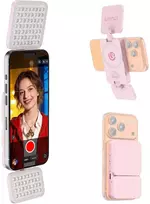 Ulanzi LED lemputė WB (2700 K - 6500 K) - rožinė GL01
