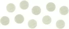 Nobo Magnetai 38 mm (2,5kg), balti, op./10 (1915315)
