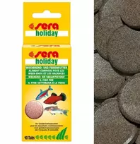Sera Holiday Tabs 10 tablečių (24 g) – savaitgalio pašaras (SE-00990)