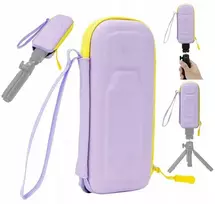 Puluz Kietas dėklas Futeralas Užvalkalas Apsauginis dangtelis Hard Case EVA skirtas DJI Osmo Pocket 4 / 3 / HSCC-OP4S violetinė / Violetinė (SB12035)