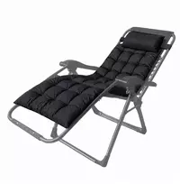 Aptel Didelis minkštas čiužinys-pagalvėlė gultui kėdei 160 cm juoda be rėmo (04K KJCP3974BL)