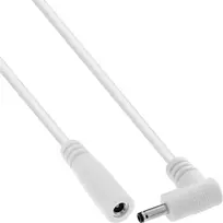 Schneider Electric InLine® DC prailginimo kabelis, kampinis kištukas, 3,5 x 1,35 mm, baltas, 5 m