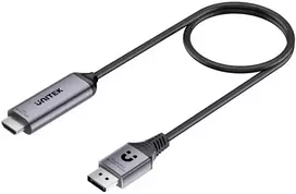 Šakotuvas UNITEK kabelio adapteris DP 1.4 – HDMI 2.1 8K HDR 1,8 m