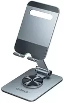 Orico telefono laikiklis ant stalo, aliuminis, reguliuojamas kampas ir 360° sukimasis, iki 6,9'' (PS2-GY-EP)