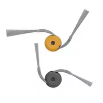 JETtools Šoniniai šepečiai 2x šoninis šepetys, skirtas Roborock Qrevo Curv 2 Flow / Qrevo Curv 2 Flow šoninis šepetys (SB12068)