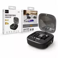 USB laidas Lenyes USB-A + USB-C - USB-C + microUSB + Lightning 1 m Juodas