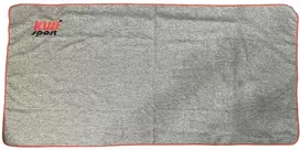 Kubisport Greitai džiūstantis rankšluostis Mikropluošto 120x60 cm Pilkas Paplūdimio Treniruočių Dėklas (Kub_05-D21K)