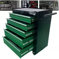 Rockforce įrankių vežimėlis – 5 stalčiai ir 240 dalių įrankių rinkinys (RF-55317-240)