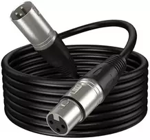 Fifine XLR kabelis 180 cm (juodas) (L9C)