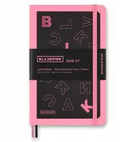 Moleskine 2026 metų savaitinis kalendorius Blackpink, 18M, L, 13x21cm (MS-1513270)