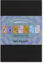 Moleskine Atvirukų rinkinys 2026 Alice, 7 vnt. (MS-1513447)