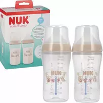 NUK NUK BUTELIUKAS 260ML 2 RINKINYS MALPA PM 10225345 1/3