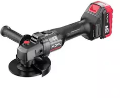 Šlifuoklis Mova kampinis bešepetėlinis 20V 900W 125mm (baterija ir įkroviklis komplekte) (PG125K)