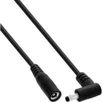 Schneider Electric InLine® DC prailginimo kabelis, kampuotas kištukas, 4,0 x 1,7 mm, juodas, 3 m