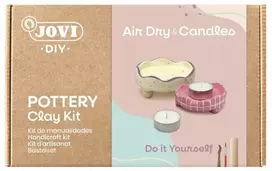 Jovi DIY keramikos kūrimo rinkinys, be degimo, žvakidė (JO-2707)