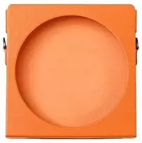 FiiO SK-DM15 oranžinis - Odinis dėklas DM15 (6953175792130)