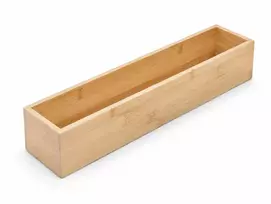 Ikonka Organizatorius stalčiui iš bambuko, 38 x 8 x 7 cm
