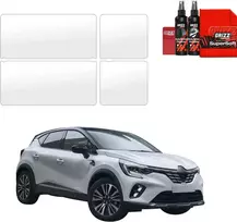 GrizzGlass Bespalvė apsauginė plėvelė BodyShield ant slenksčių, skirta Renault Captur (2019-2023) [4w1] (GRZ22397)