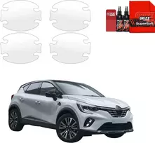 GrizzGlass Bespalvė apsauginė plėvelė BodyShield po rankenėlėmis, skirta Renault Captur (2019-2023) [4w1] (GRZ22597)