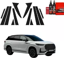 GrizzGlass Karboninė apsauginė plėvelė BodyShield Carbon statramsčiams, skirti Jaecoo 8 (2025-2026) [12w1] (GRZ20055)