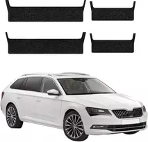 GrizzGlass Juoda techninė danga HeavyDuty Juodas slenksčiams, skirtiems Skoda Superb 3 Combi (2015-2019) [4w1] (GRZ20492)