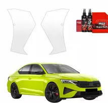 GrizzGlass Bespalvė apsauginė plėvelė BodyShield ant buferio, skirta Skoda Octavia 4 RS Facelift (2024-2026) [2in1] (GRZ22511)