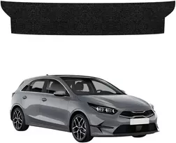 GrizzGlass Juoda techninė danga HeavyDuty Juodas bagažinės slenksčiui, skirtam Kia Ceed Hatchback (2021-2025) (GRZ20308)