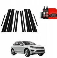 GrizzGlass anglies plėvelė apsauginė BodyShield Carbon ant statramsčių Volkswagen Touareg (2014-2018) [10w1] (GRZ19816)