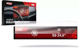 GrizzGlass Blizgi plėvelė CarDisplay Protection skirtas MG S9 24,6'' (2026) (GRZ20075)