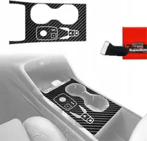 GrizzGlass Plėvelė vidaus apdailai PianoSkin Carbon Glossy, skirta Volvo XC40 (2021-2026) (GRZ19854)