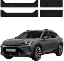 GrizzGlass Juoda techninė danga HeavyDuty Juodas ant slenksčių, skirtų Cupra Formentor Facelift (2024-2026) [4w1] (GRZ20048)