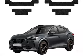 GrizzGlass Juoda techninė danga HeavyDuty Juodas slenksčiams, skirti Cupra Formentor (2020-2024) [4w1] (GRZ20053)